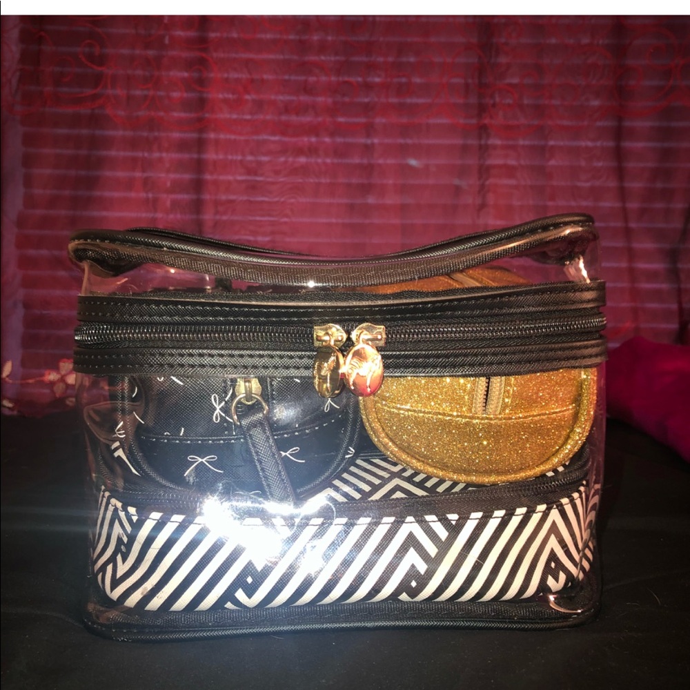 3 pc makeup organizer
